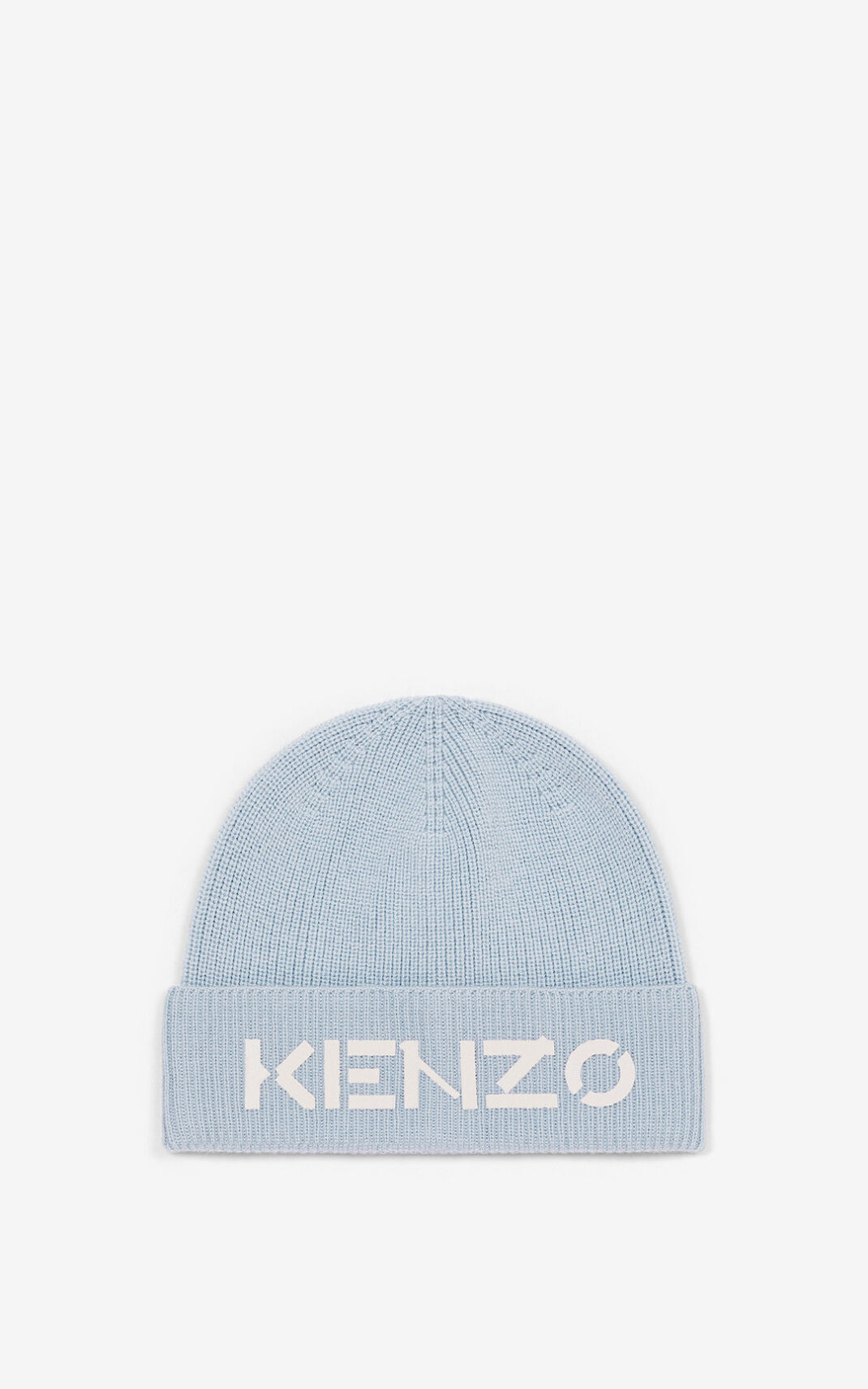 Gorro Kenzo Logo knit Hombre Gris XBK293857